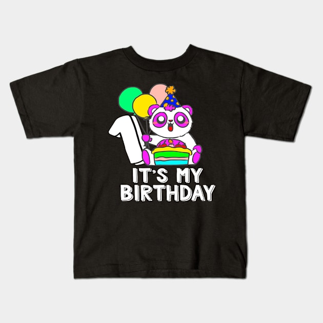 children's birthday party - birthday T-shirt Kids T-Shirt by KK-Royal